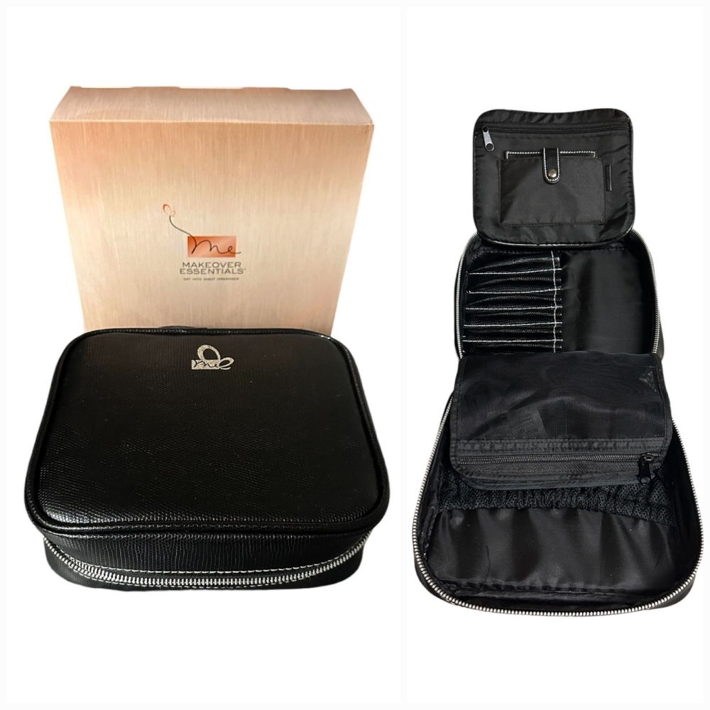 Beauty Case Storage Organizer Black NEW Travel